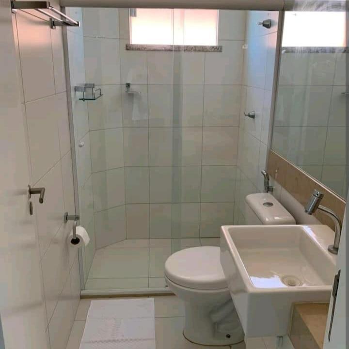 Apartamento Na Praia Do Saco - Condominio Villa Das Aguas Estancia Bagian luar foto