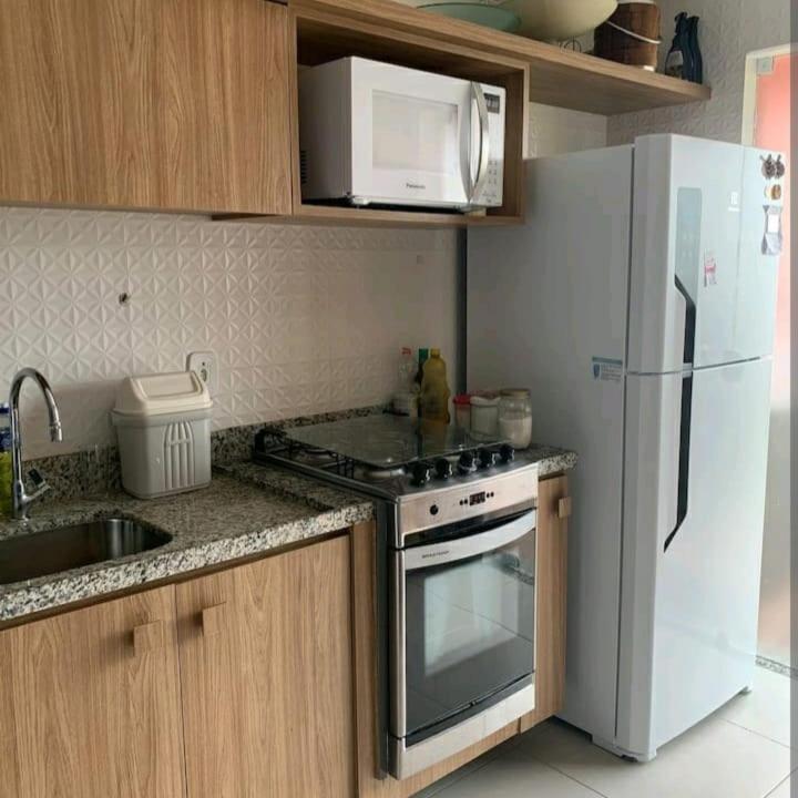 Apartamento Na Praia Do Saco - Condominio Villa Das Aguas Estancia Bagian luar foto