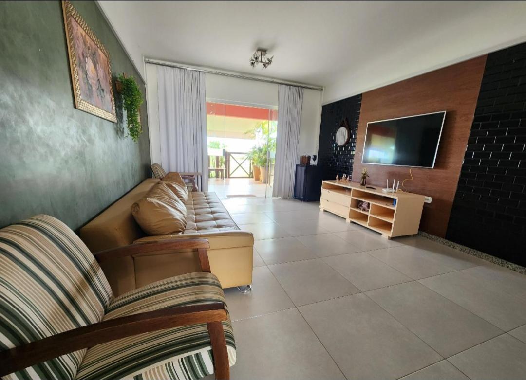 Apartamento Na Praia Do Saco - Condominio Villa Das Aguas Estancia Bagian luar foto
