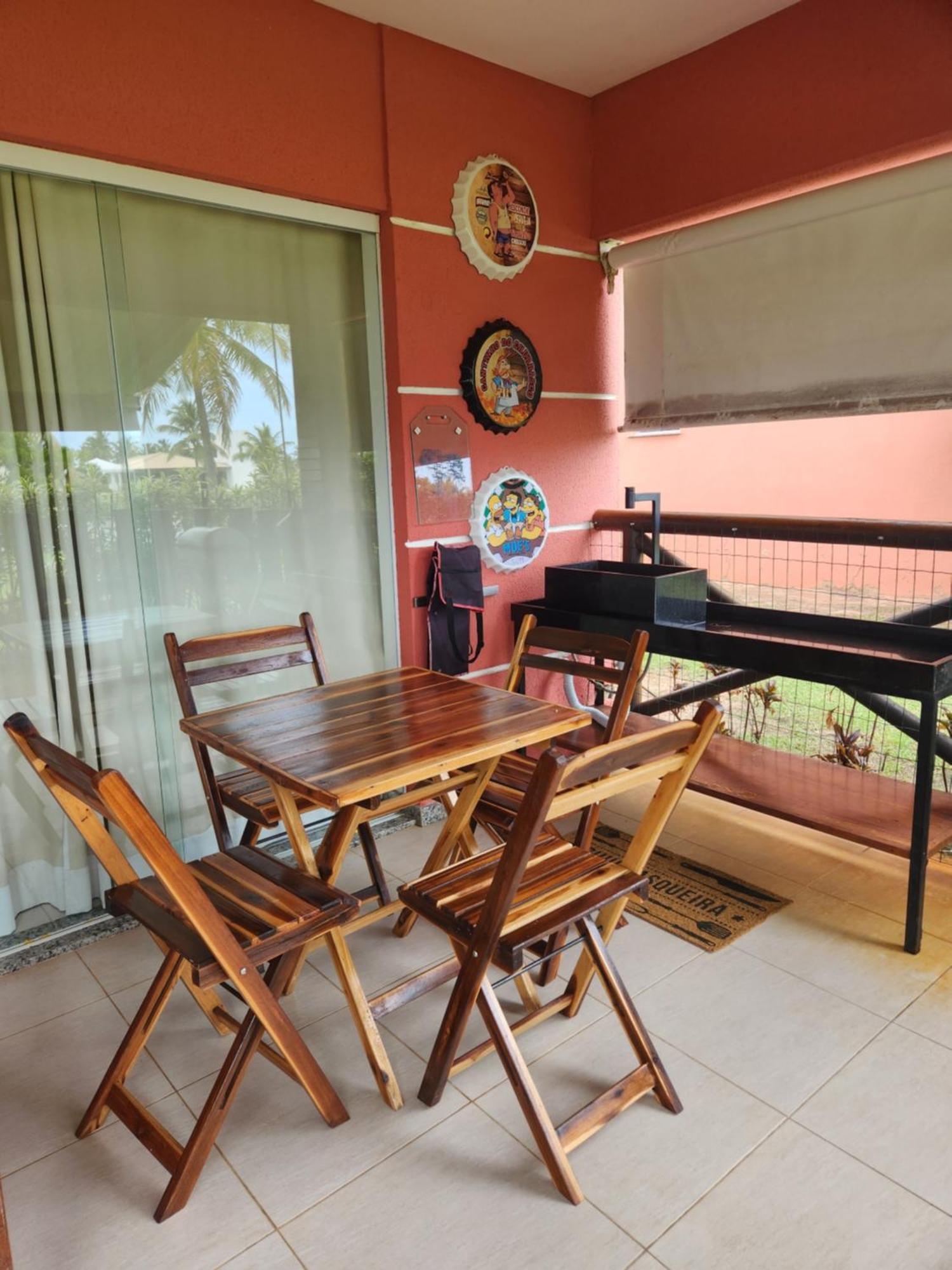 Apartamento Na Praia Do Saco - Condominio Villa Das Aguas Estancia Bagian luar foto
